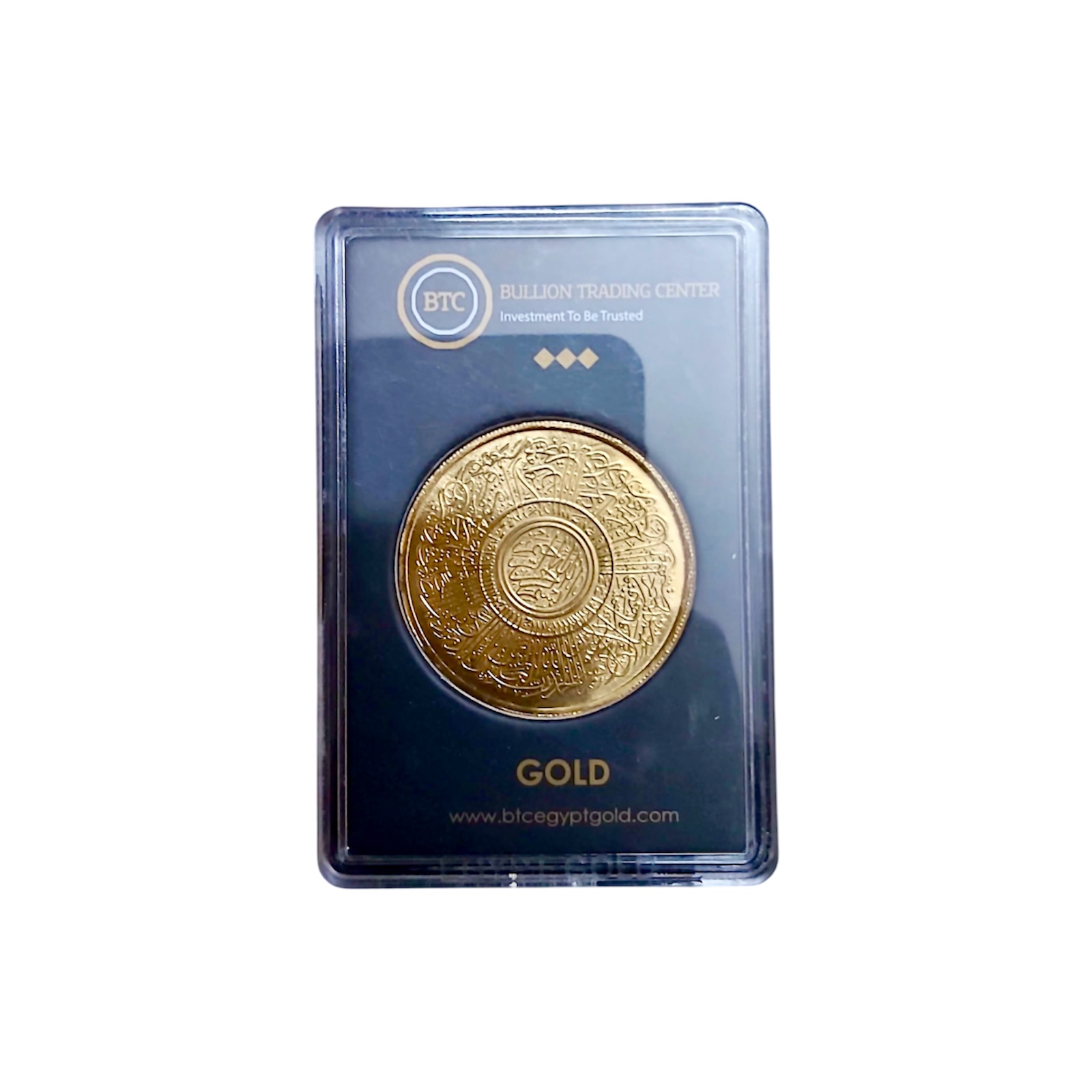 Five-pound gold coin, 21 karats.