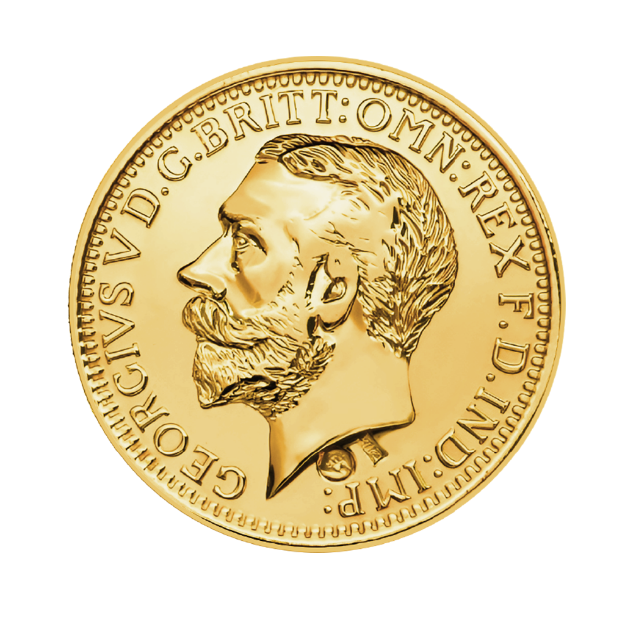 Five gold pounds